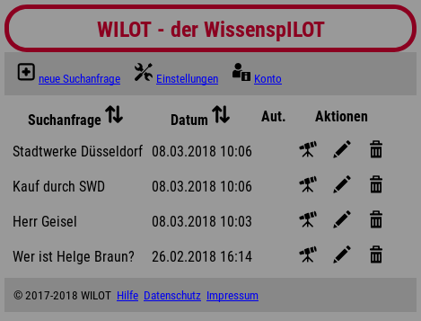 Semantische Suchmaschine für die deutsche Wikipedia